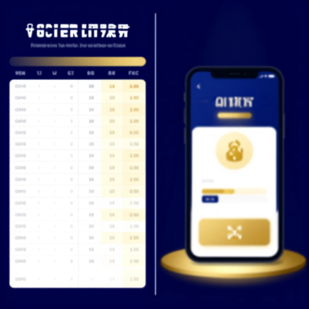 專業比較圖表,左側官方樂透彩券與右側線上平台,深藍金色調突顯機率表格與風險圖示